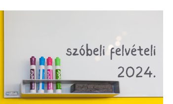 Szóbeli felvételi 2024.