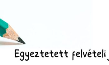 Egyeztetett felvételi jegyzék