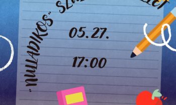 „Nulladikos” szülői értekezlet